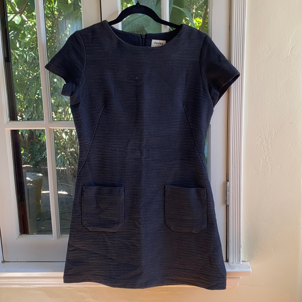 Built By Wendy Tweed Black Mini Dress - Picture 2 of 10